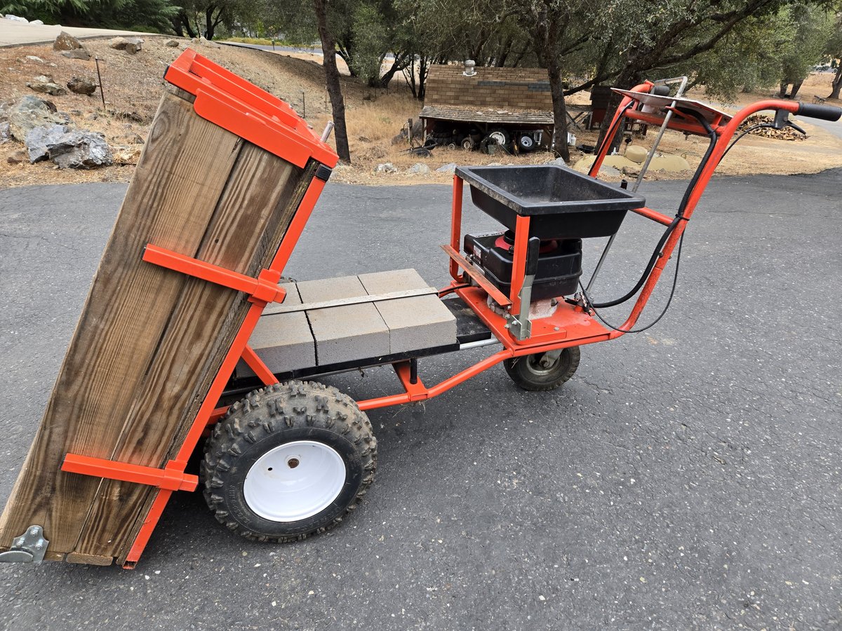 Power garden wagon photo 3