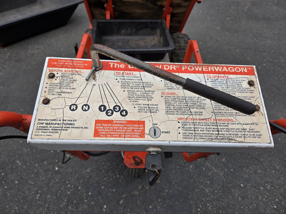Power garden wagon photo 5