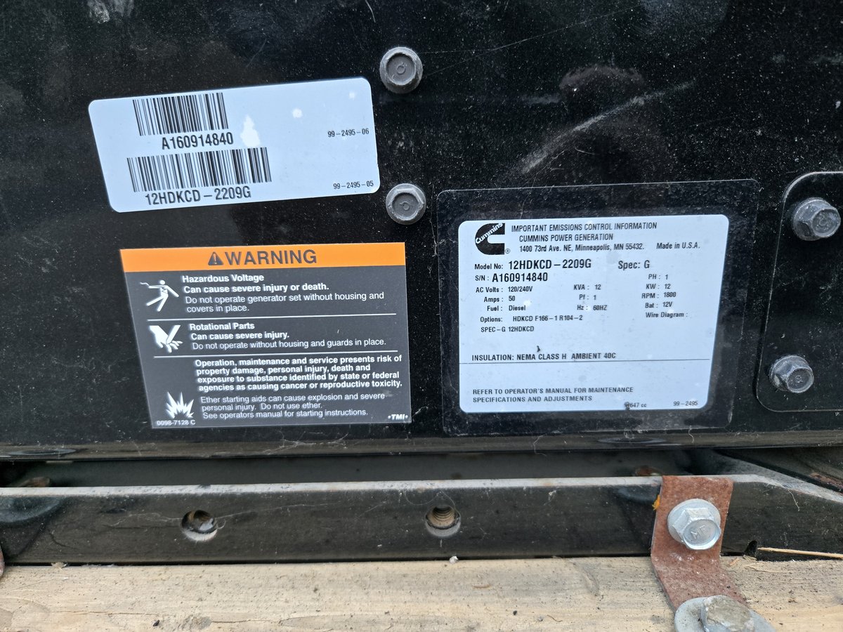 Cummins Generator photo 10
